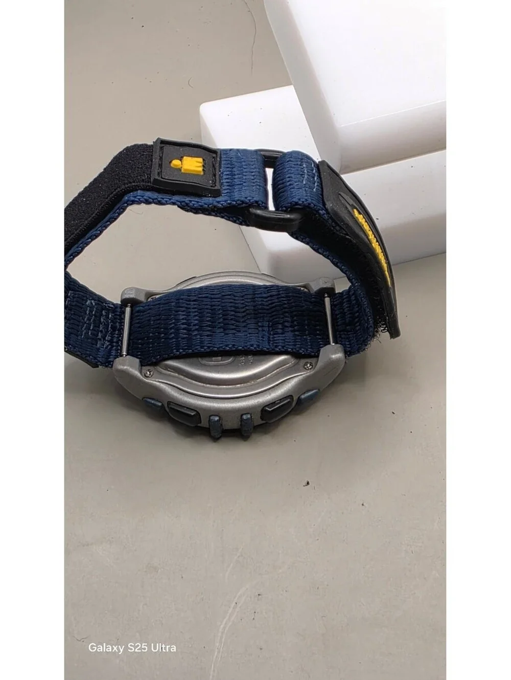 Timex Ironman Digital Sports Watch with Blue Nylon Strap